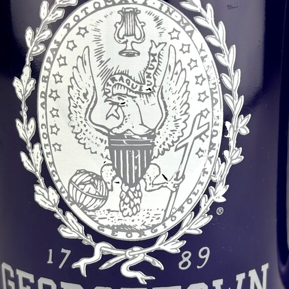 Georgetown University Classic Blue Ceramic Mug – School Seal & 1789 Date - Picture 2 of 16